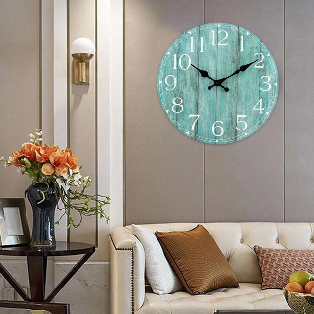 Horloge murale de 10 pouces à piles pour les accessoires de salle de classe