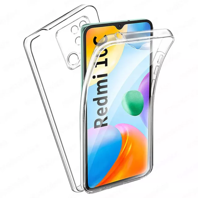 Funda carcasa XIAOMI REDMI 10C 360º 2 Piezas Doble Cara Capa Proteccion Completa