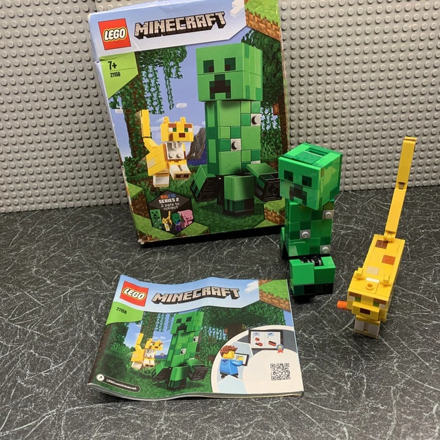 LEGO MINECRAFT BIGFIG Creeper and Ocelot 21156 set EUR 18 15