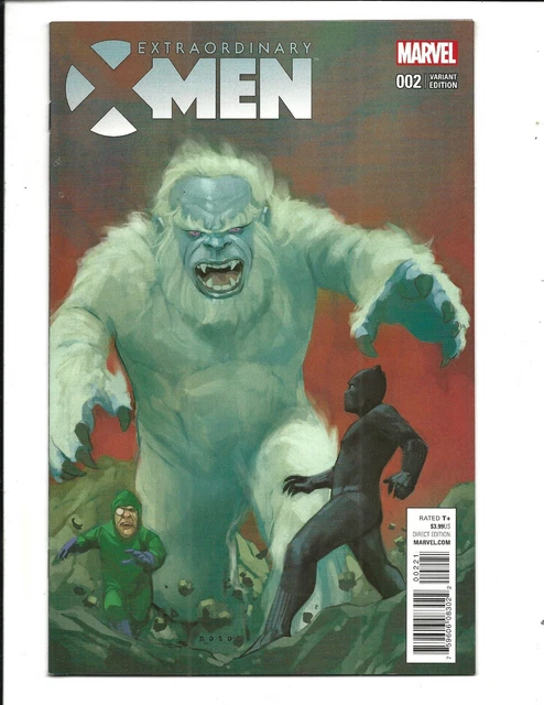 EXTRAORDINARY X-MEN # 2 (NOTO KIRBY MONSTER VARIANT, Jan 2016), NM NEW