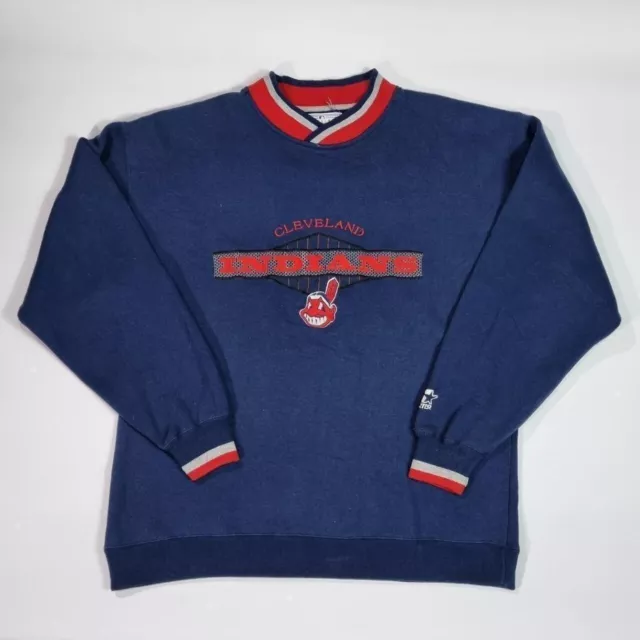 90s Vintage Starter MLB Cleveland Indians Sweatshirt