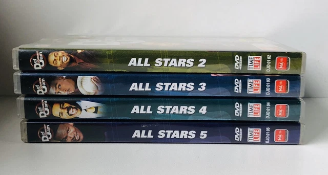Def Comedy Jam All Stars 2 - 3 - 4 - 5 | DVD Comedy Series Bundle - Free Post