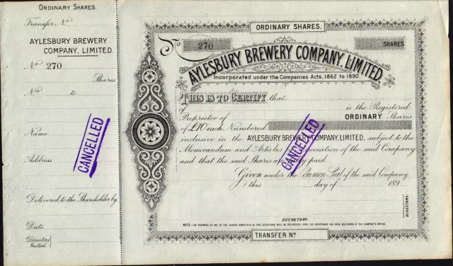 AYLESBURY Brewery Company Ltd Buckinghamshire / UK -  ABC ALE / STOUT BEER