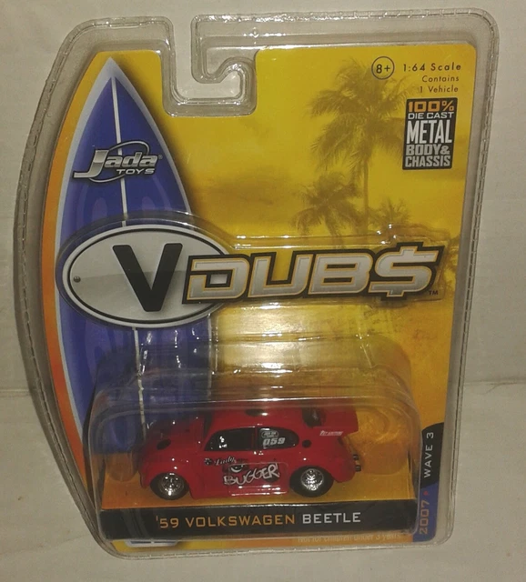 Voiture Miniature MATCHBOX 1:64 - VW Coccinelle Rouge Année 162 - Modèle à Collector