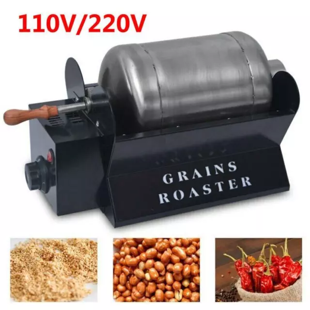 110-220VElectric Coffee Roaster For Sesame Grains Melon Seeds Peanut Coffee Bean