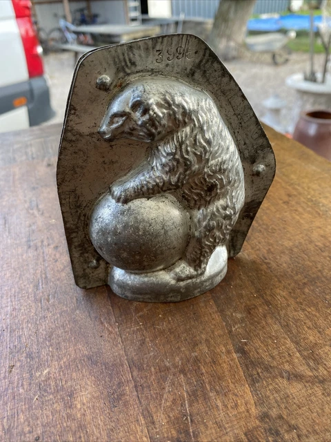 ANCIEN MOULE À chocolat en fer, "canard" déco, collection EUR 30,00