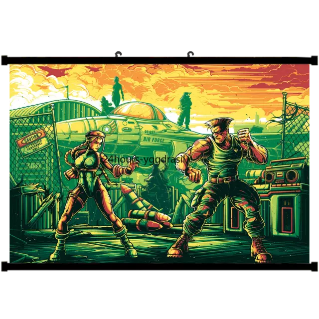 STREET FIGHTER 1 GUILE by TYLER KIRKHAM POSTER PRINT 13x19