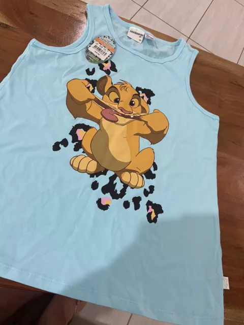 BNWT Peter Alexander Disney The Lion King Size 12 Kids Tee Shirt Boys Or Girl