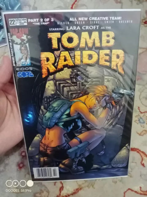 IMAGE COMICS TOMB RAIDER ISSUE #22 June 2002 1ST PRINT Bagged and Boarded