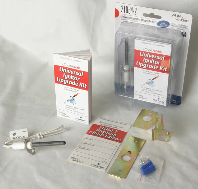 White-Rodgers 21D64-2 Universal Nitride Igniter Upgrade Kit