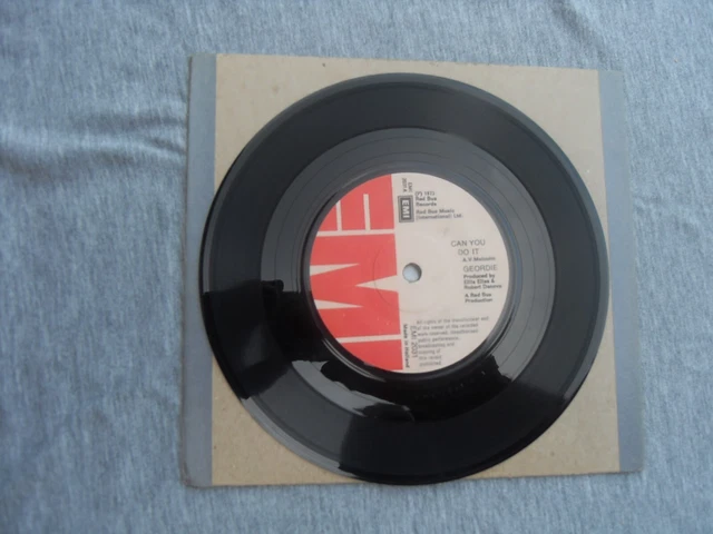 GEORDIE CAN YOU Do It Emi Records Rare Dutch 7