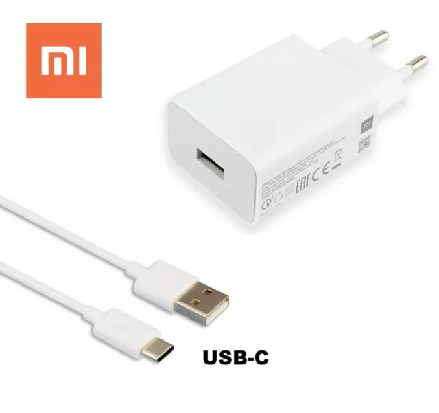 Original Xiaomi 18W Schnell Ladegerät USB-C Ladekabel für Xiaomi Redmi 12