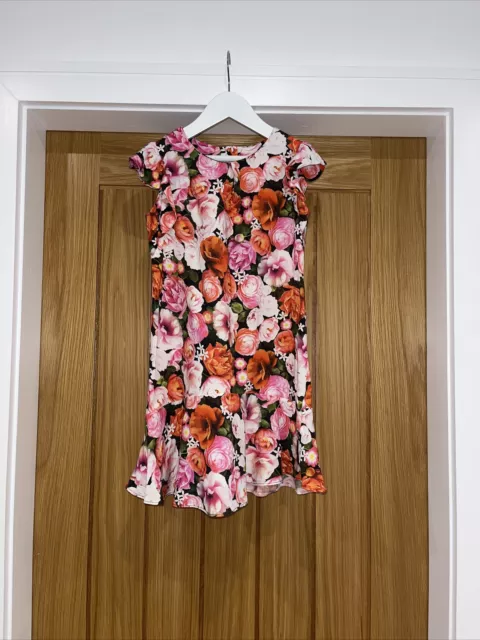 Baby K by Myleene Klass ~ Girl's Floral Patterned Dress ~ Age 5-6 Years ~ VGC 2