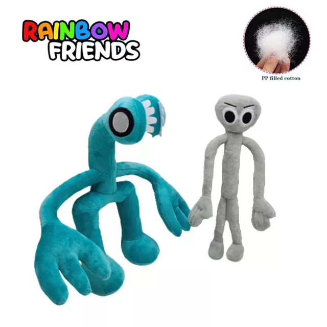 Rainbow Friends PLUSH, Monster Figure Stuffed Cute Animals K Gift Blue  Colour