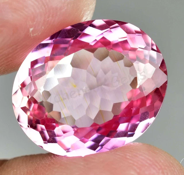 Saphir Padparadscha Naturel 13.45 Carats - Certifié GGL - Pierre Précieuse Ovale Chauffée - Cadeau Inclus