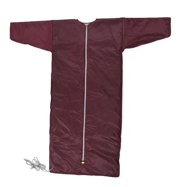 (220V UK PLUG)FAR Infrared Sauna Blanket Remote Control Sauna Detox