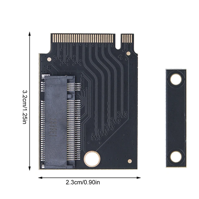 PCIE 4.0 M.2 SSD Memory Card Adapter Converter 90 Degrees for ASUS Rog ...