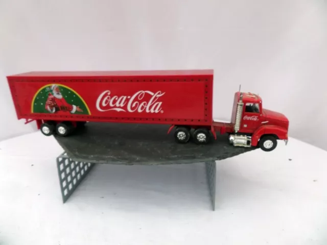 Coca-Cola Weihnachsstruck 40 cm lang- Truck, Werbetruck, Fundzustand