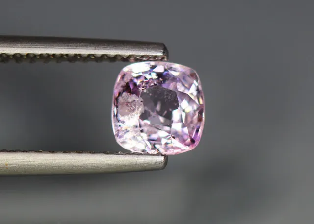 1.23 Cts_Wow !!! Amazing Hot Sale_100 % Natural Greyish Pink Spinel_Burmesh