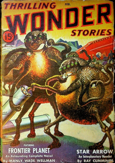 Thrilling Wonder Stories Pulp Feb 1943 Vol. 23 #3 GD/VG 3.0