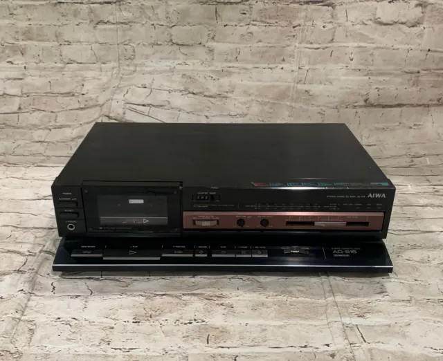 Aiwa AD-S15 Stereo Cassette Tape Deck Recorder/Player