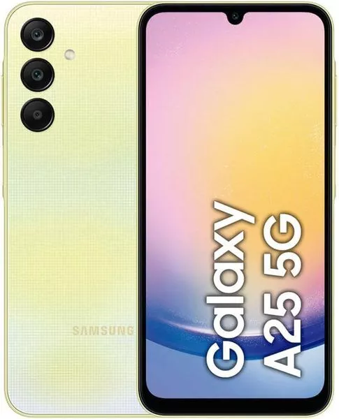 Samsung SM-A256 Galaxy A25 5G 6GB RAM 128GB Dual Sim Gelb EU