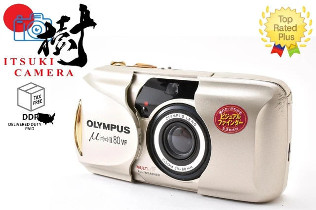 EXC+++】 OLYMPUS Μ mju-II 80 VF 38-80mm FromJapan #my1642 $459.41