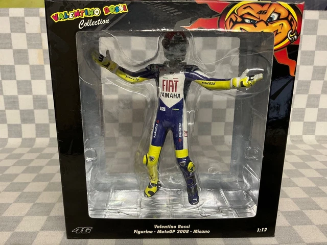 1/12 MINICHAMPS Valentino ROSSI YAMAHA YZR M1 2008 MotoGP Indianapolis