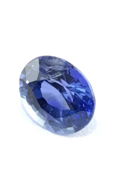 0.83cts Cornflower Blue Sapphire Sri Lanka Natural Untreated-Already Certified