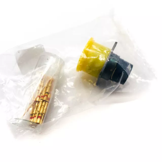 Amphenol MS3122E14-19P Circular 19Pos MIL Spec Connector &M39029/31-240 Contacts