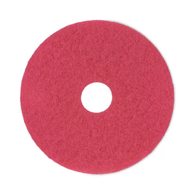 Boardwalk 4017RED 17 in. Diameter Buffing Floor Pads - Red (5/Carton) New