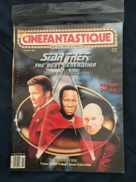 Cinefantastique (Vol 24 Number 3/4) Star Trek The Next Generation