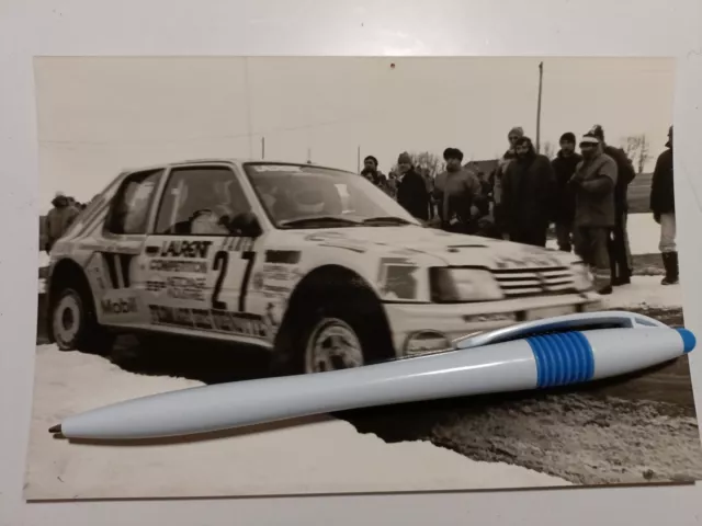 Photo Rallye Monte Carlo 1986 , Gardère Paul, Bufferne jl spéciale Burzet