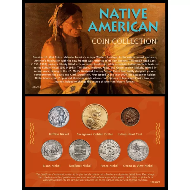 NEW American Coin Treasures Native American Coin Collection 13854