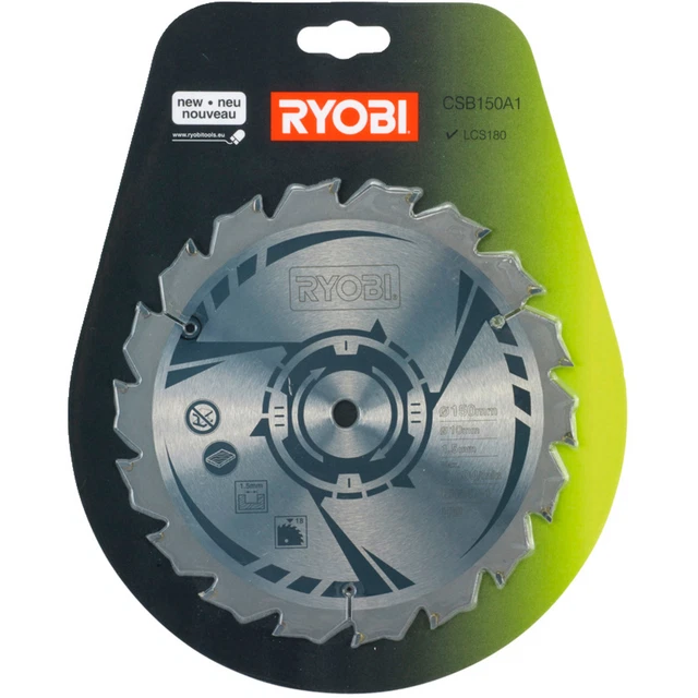 Ryobi HM-Sägeblatt CSB150A1, 18Z