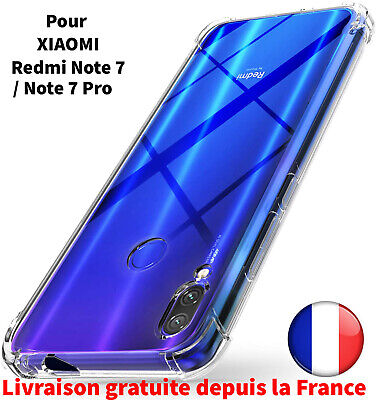 Coque Protection Pour Xiaomi Redmi Note 7 Housse Etui Silicone Antichoc Bumper