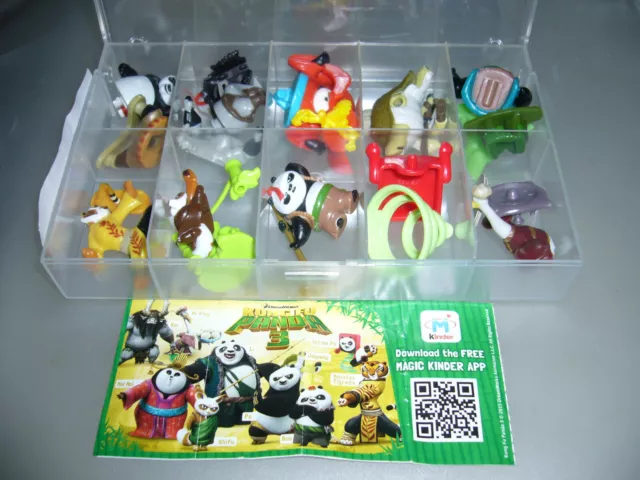 Ü-Ei   Kung Fu PANDA 3   2015  Auswahl Komplettsatz / einzelne Figur / Spielzeug