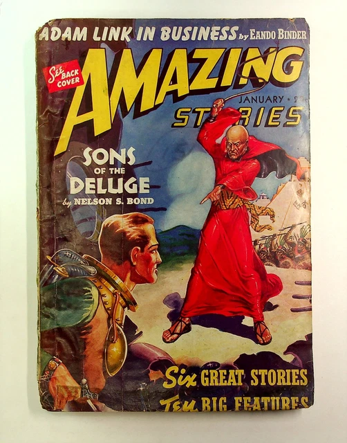 Amazing Stories Pulp Jan 1940 Vol. 14 #1 FR TRIMMED