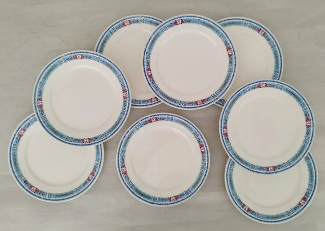 Assiettes Dessert Faïence Digoin Sarreguemines Numérotées