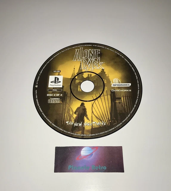 Jeu Alone In The Dark - Version PAL FR Pour PlayStation 1 (PS1) - Bon état, Sans Notice
