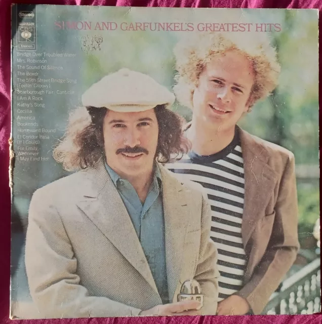 Vinyle LP Simon and Garfunkel Greatest Hits.