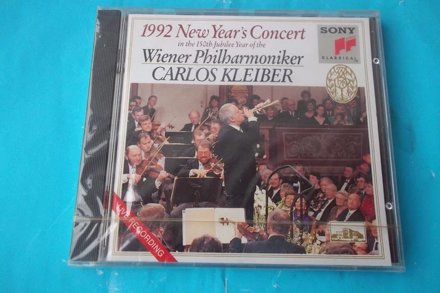 1992 NEW YEAR'S Concert Carlos Kleiber Cd Sony Classical New Sealed EUR ...