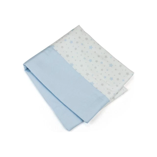 Sacco copripiumino lettino Stelle Azzurro Baby Idea