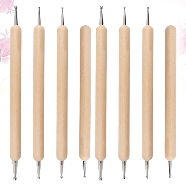 8 Pcs/2 Nagelset-Werkzeug Keramische Werkzeuge Nagellack-Set Keramik