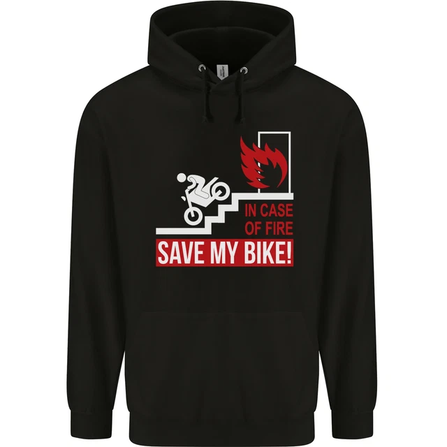 Emergency Motorbike Biker Motorcycle Childrens Kids Hoodie