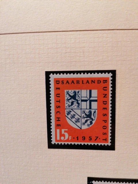 OPD Saarbrücken 1957, Mi. Nr. 379, postfrisch