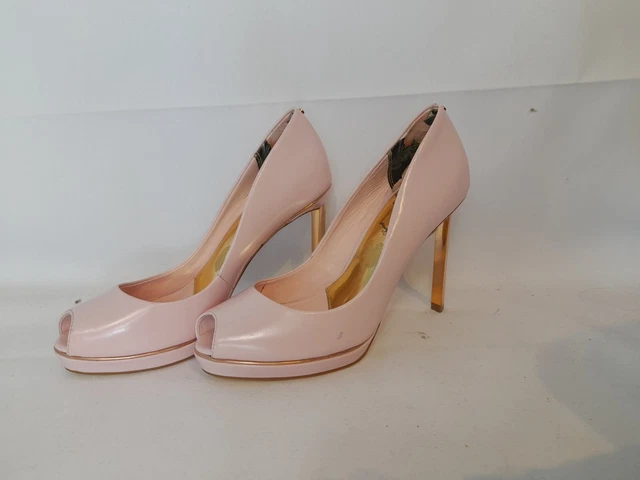 Ted baker gold discount heels