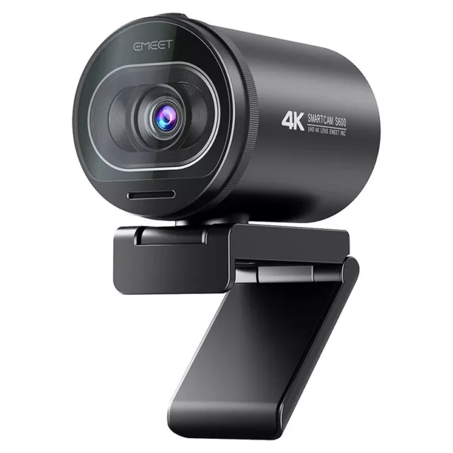 4K Streaming Webcam with Microphone EMEET S600 Ultra HD 60FPS AutoFocus Camera