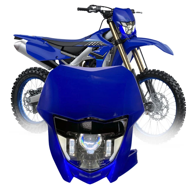 CHANGCHENG Dirt Bike Headlight Led,66W 3000lm Universal Motorcycle LED