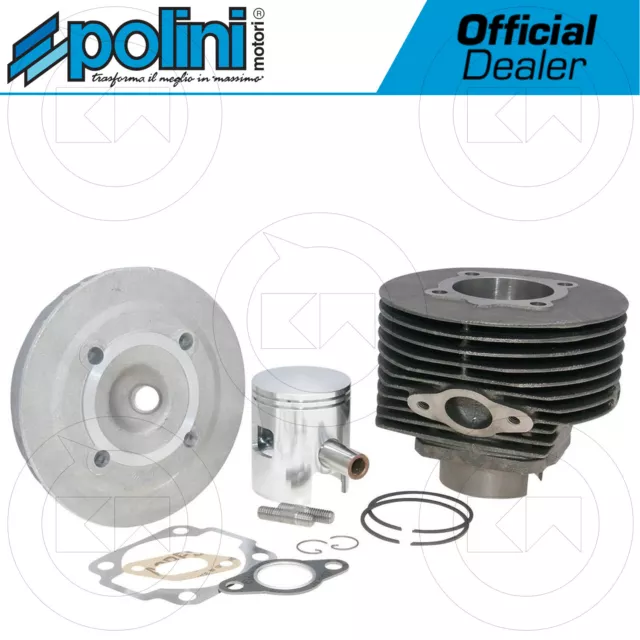 Kit Polini 130 Gruppo Termico Cilindro Pistone Ø57 Per Ape 50 - Vespa 50 Special